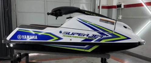Yamaha Waverunner Superjet Stickers Vector